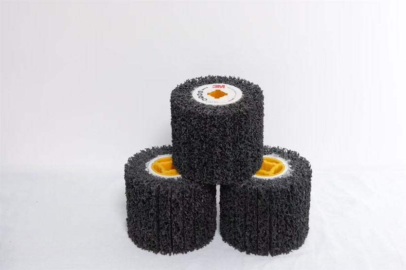 Poly Strip Abrasive wire drawing wheel Poly Strip Abrasive wire drawing wheel