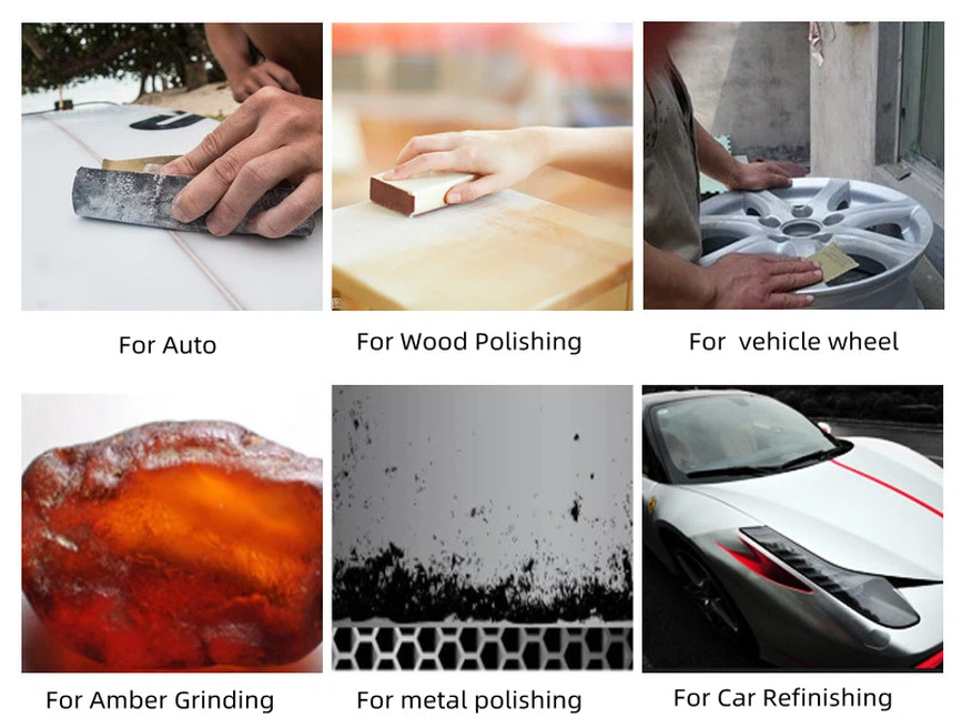 Aluminium Oxide Abrasive Paper WP95 application Aluminium Oxide Abrasive Paper WP95 application