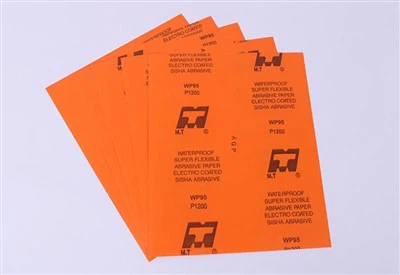 Paper de vidre sec humit d'automoció